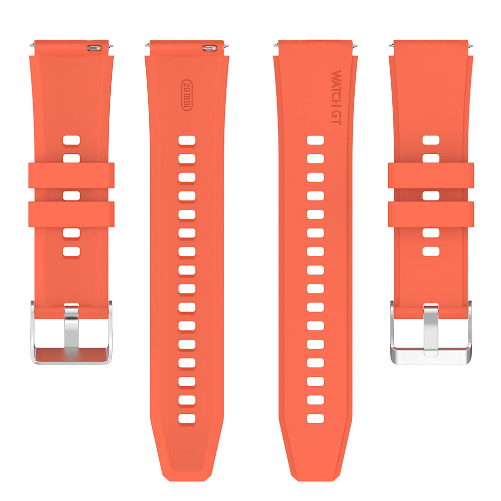 Λουράκι Techsuit W026 για Huawei Watch / Xiaomi Watch Series, 22mm, Πορτοκαλί