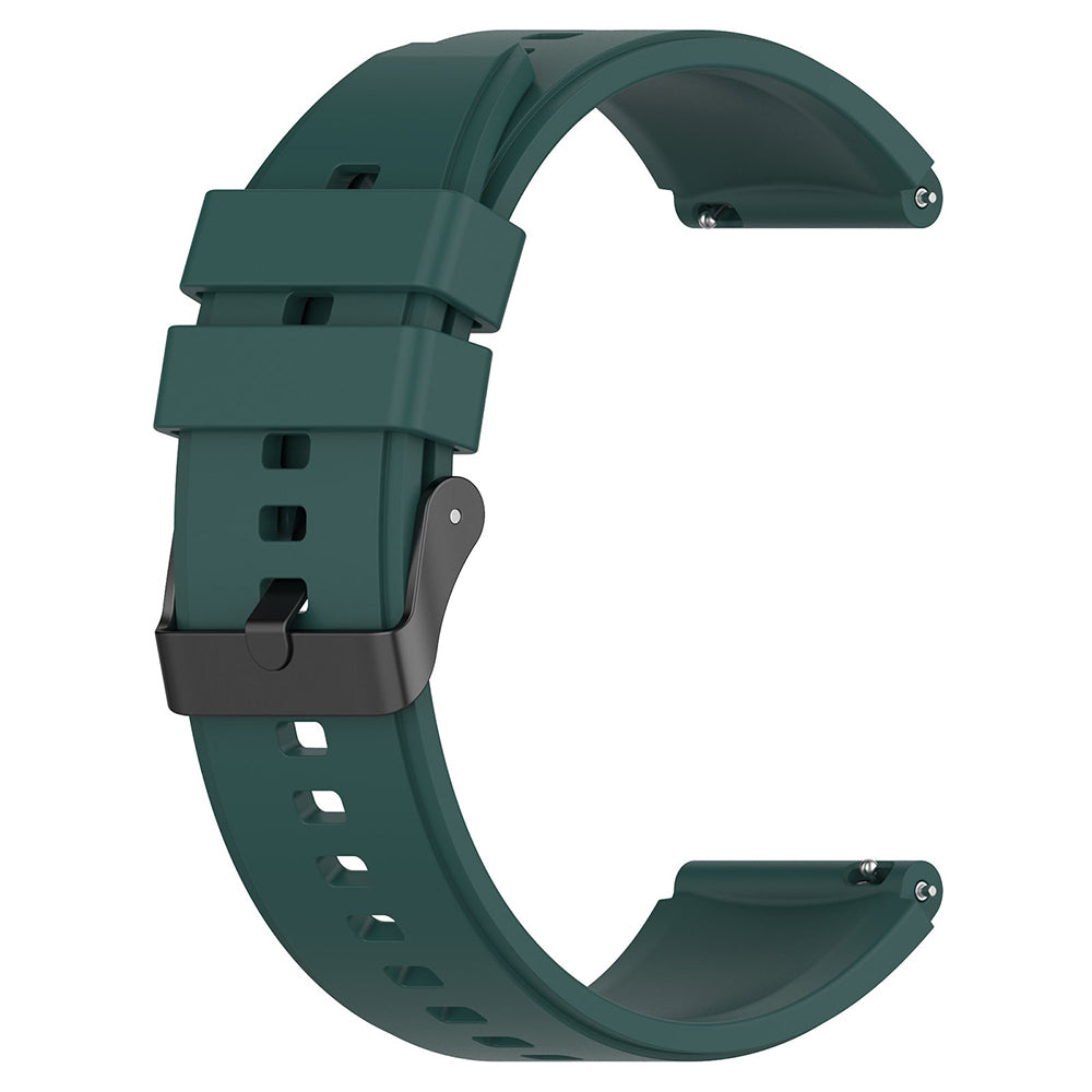 Λουράκι Techsuit W026 για Huawei Watch / Xiaomi Watch Series, 22mm, Σκούρο Πράσινο