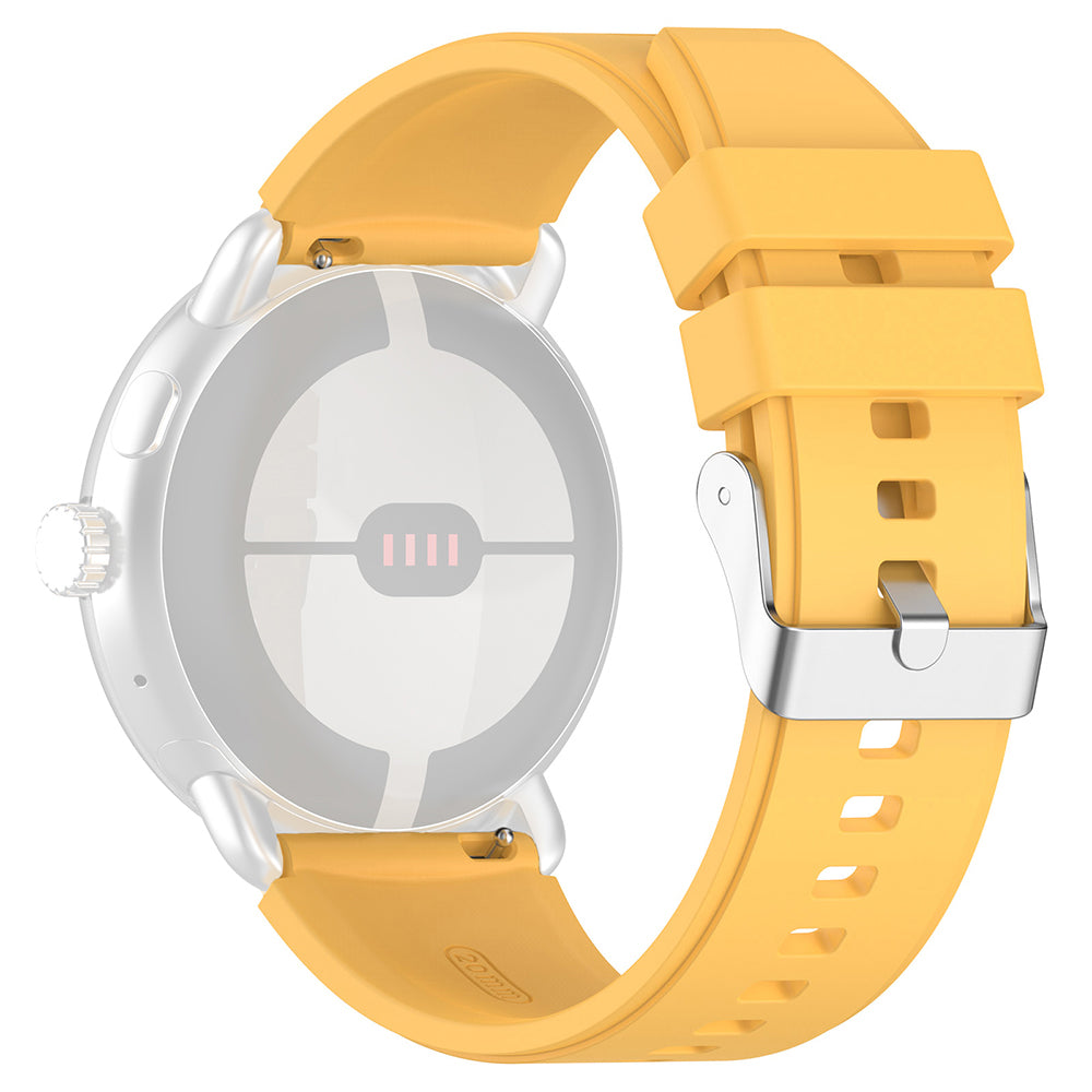 Λουράκι Techsuit W026 για Samsung Galaxy Watch / Huawei Watch Series, 20mm, Κίτρινο