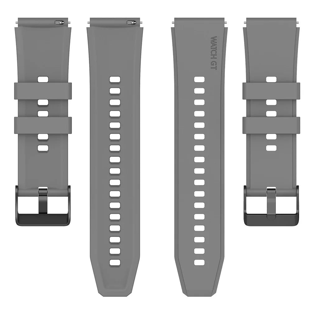 Λουράκι Techsuit W026 για Samsung Galaxy Watch / Huawei Watch Series, 20mm, Γκρι
