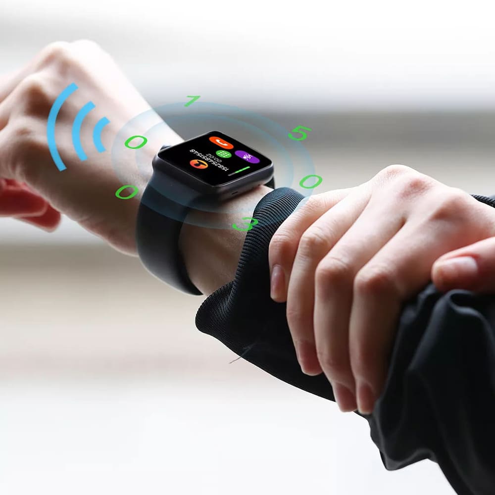 Λουράκι Techsuit W031 για Apple Watch 42mm / 41mm / 40mm / 38mm Series, Μαύρο