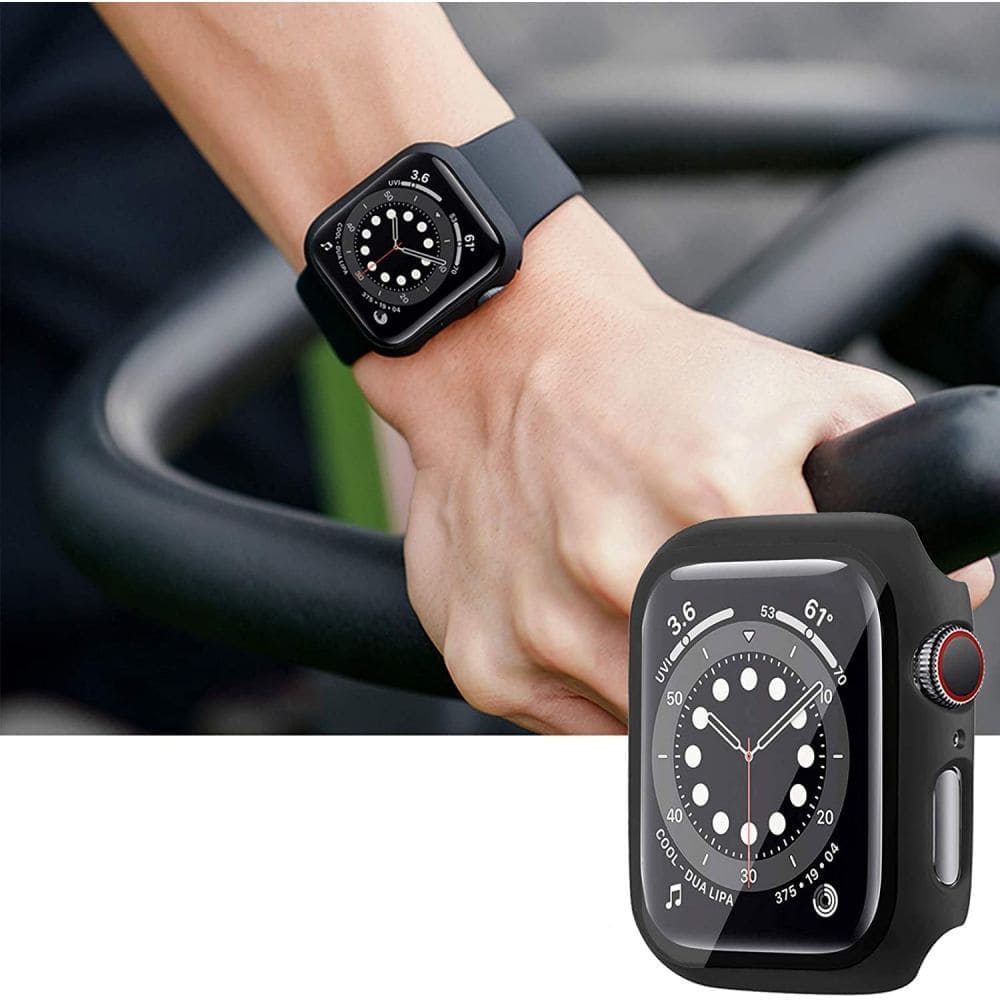 Λουράκι Techsuit W031 για Apple Watch 42mm / 41mm / 40mm / 38mm Series, Μαύρο