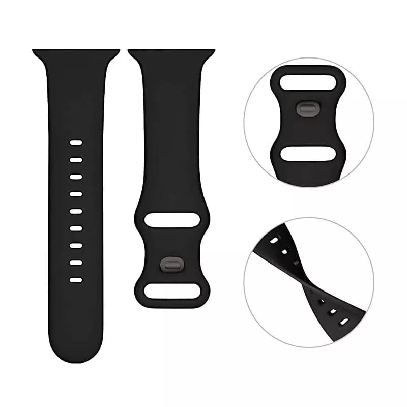 Techsuit W031 Strap for Apple Watch 49mm / 46mm / 45mm / 44mm / 42mm Series, Light Pink