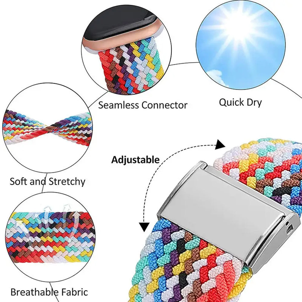 Techsuit W032 Strap for Apple Watch 49mm / 46mm / 45mm / 44mm / 42mm Series, Purple