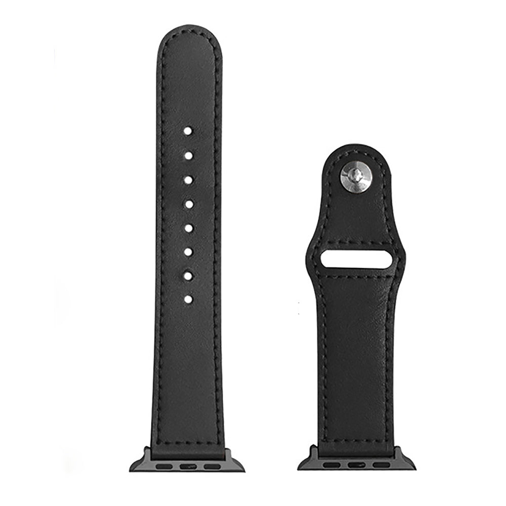 Λουράκι Techsuit W033 για Apple Watch 49mm / 46mm / 45mm / 44mm / 42mm Series, Μαύρο