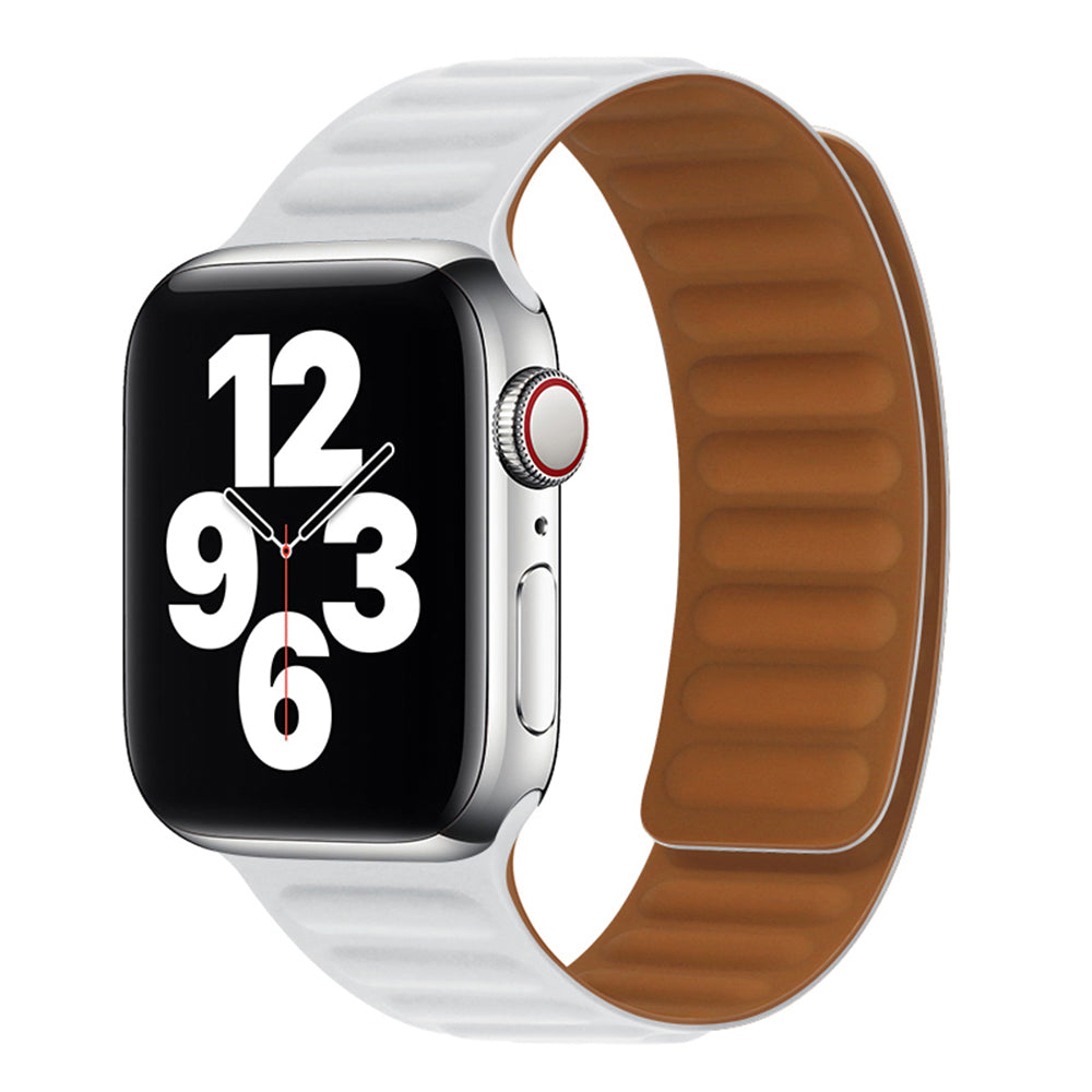 Techsuit W035 Strap for Apple Watch 42mm / 41mm / 40mm / 38mm Series, White