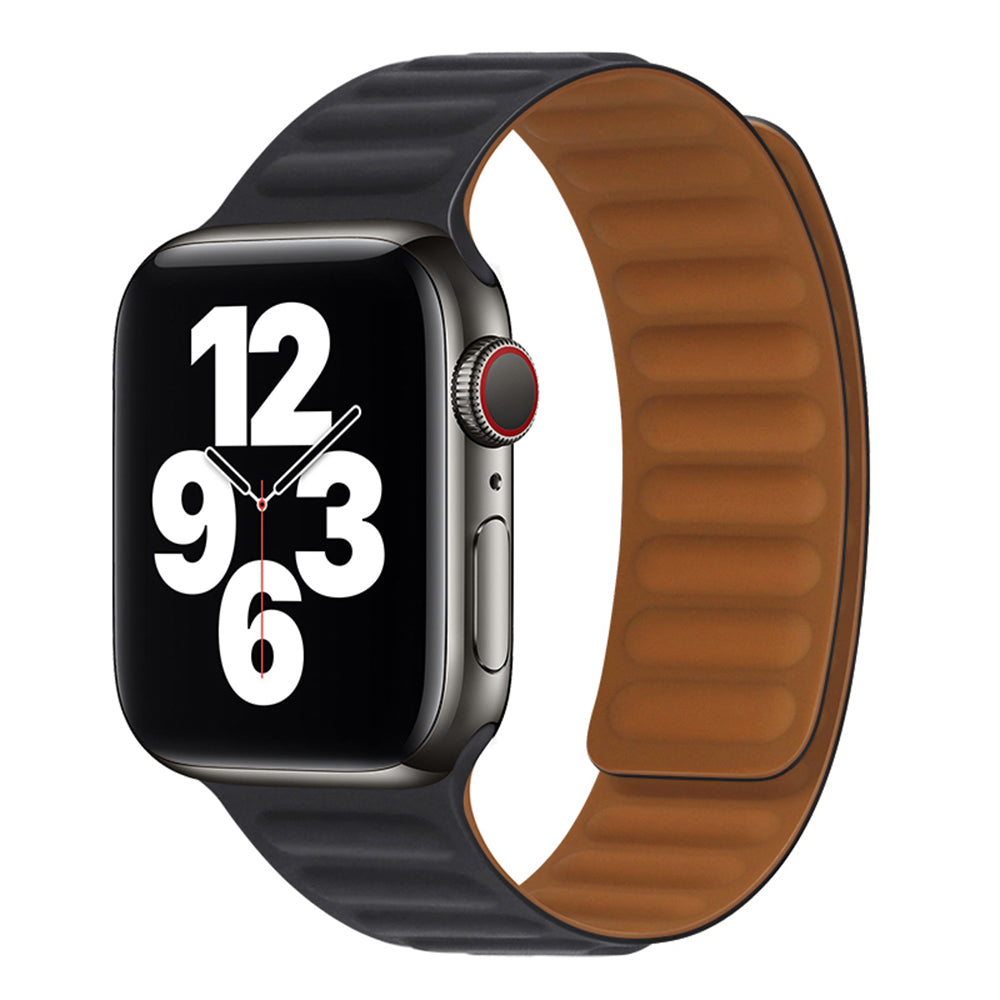 Λουράκι Techsuit W035 για Apple Watch 42mm / 41mm / 40mm / 38mm Series, Μαύρο