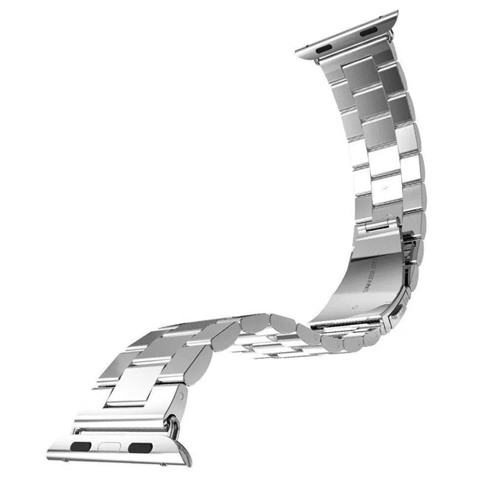 Λουράκι Techsuit W036 για Apple Watch 49mm / 46mm / 45mm / 44mm / 42mm Series, Ασημί