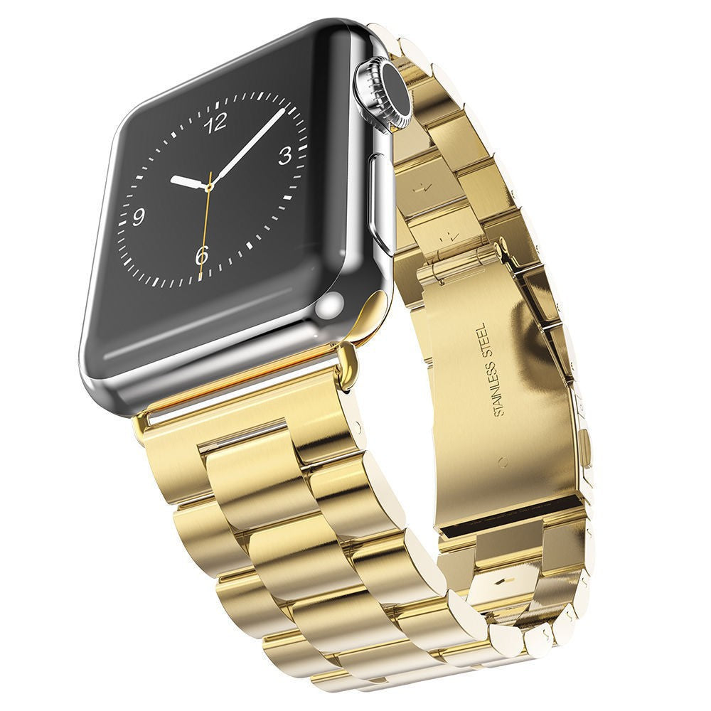 Λουράκι Techsuit W036 για Apple Watch 49mm / 46mm / 45mm / 44mm / 42mm Series, Χρυσό