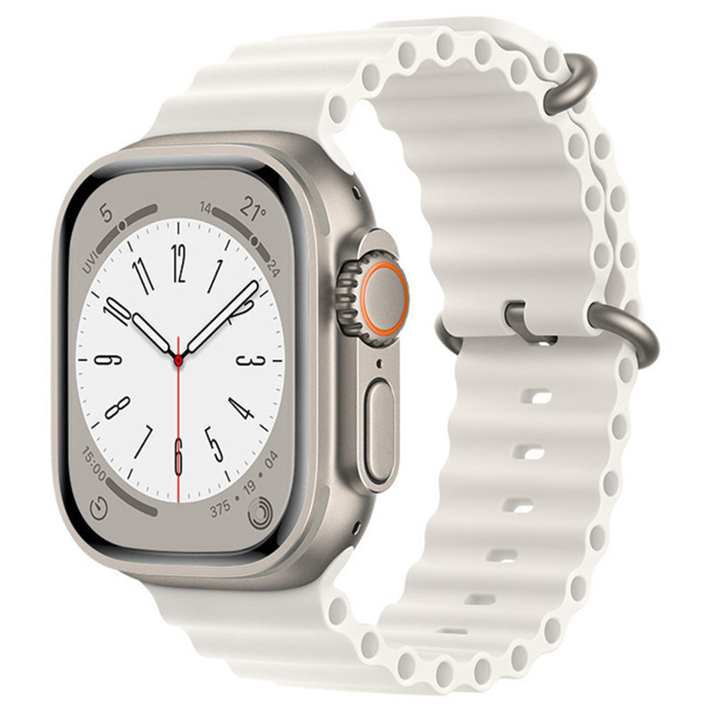 Λουράκι Techsuit W038 για Apple Watch 42mm / 41mm / 40mm / 38mm Series, Λευκό