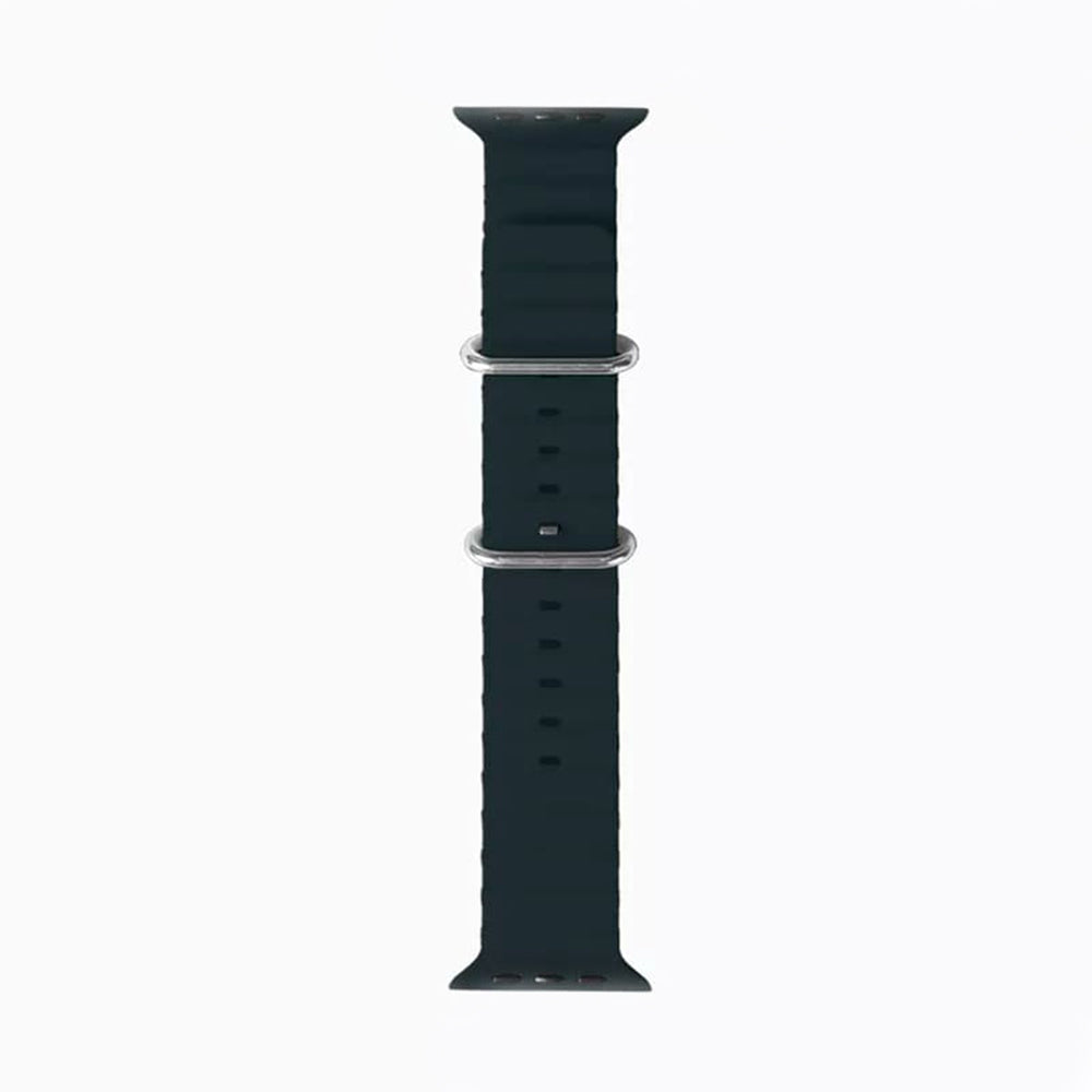Λουράκι Techsuit W038 για Apple Watch 49mm / 46mm / 45mm / 44mm / 42mm Series, Μαύρο