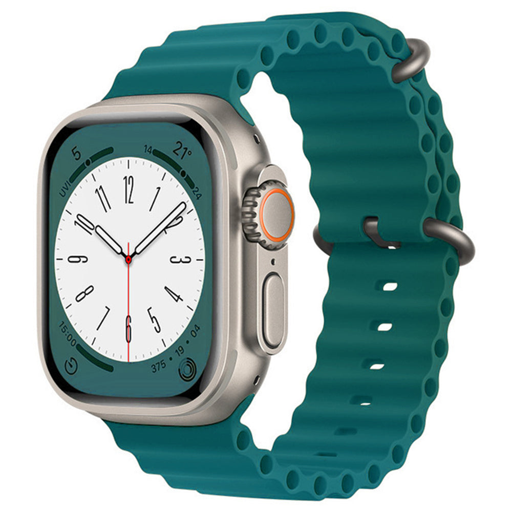 Λουράκι Techsuit W038 για Apple Watch 49mm / 46mm / 45mm / 44mm / 42mm Series, Πράσινο