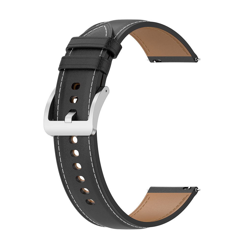 Λουράκι Techsuit W048 για Samsung Galaxy Watch / Huawei Watch Series, 20mm, Μαύρο