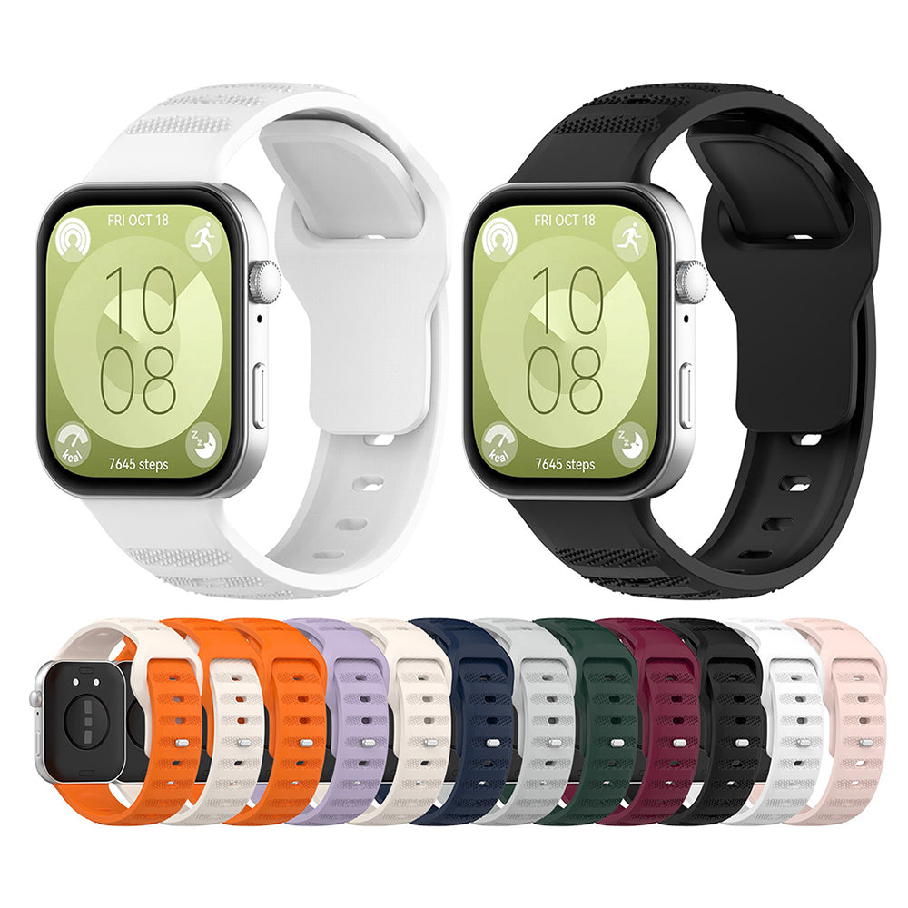 Λουράκι Techsuit W050 για Huawei Watch Fit 4 Pro / Fit 4 / Fit 3, Μπεζ