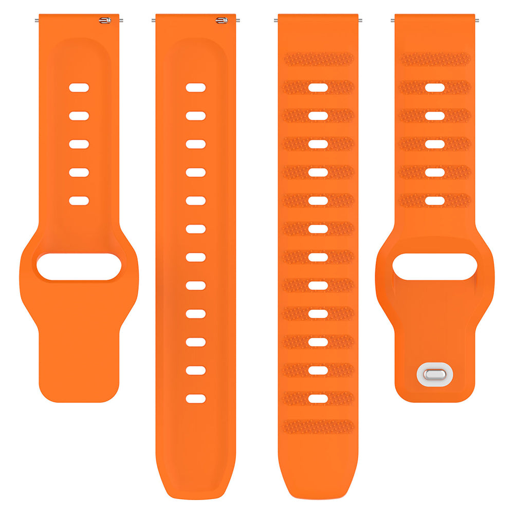 Λουράκι Techsuit W050 για Huawei Watch / Xiaomi Watch Series, 22mm, Πορτοκαλί
