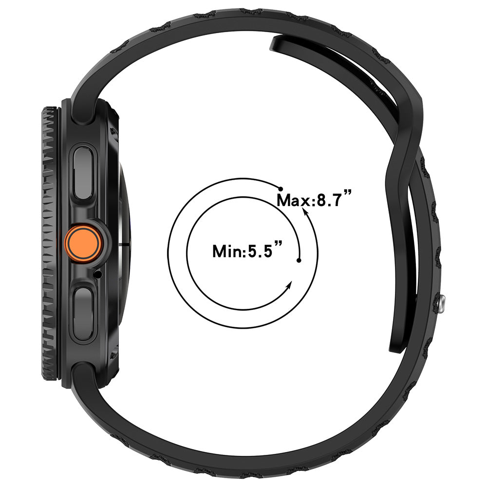 Λουράκι Techsuit W050 για Samsung Galaxy Watch8 / Watch8 Classic Series, Ροζ