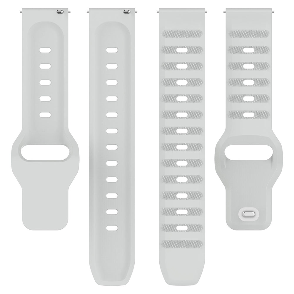 Λουράκι Techsuit W050 για Samsung Galaxy Watch / Huawei Watch Series, 20mm, Γκρι