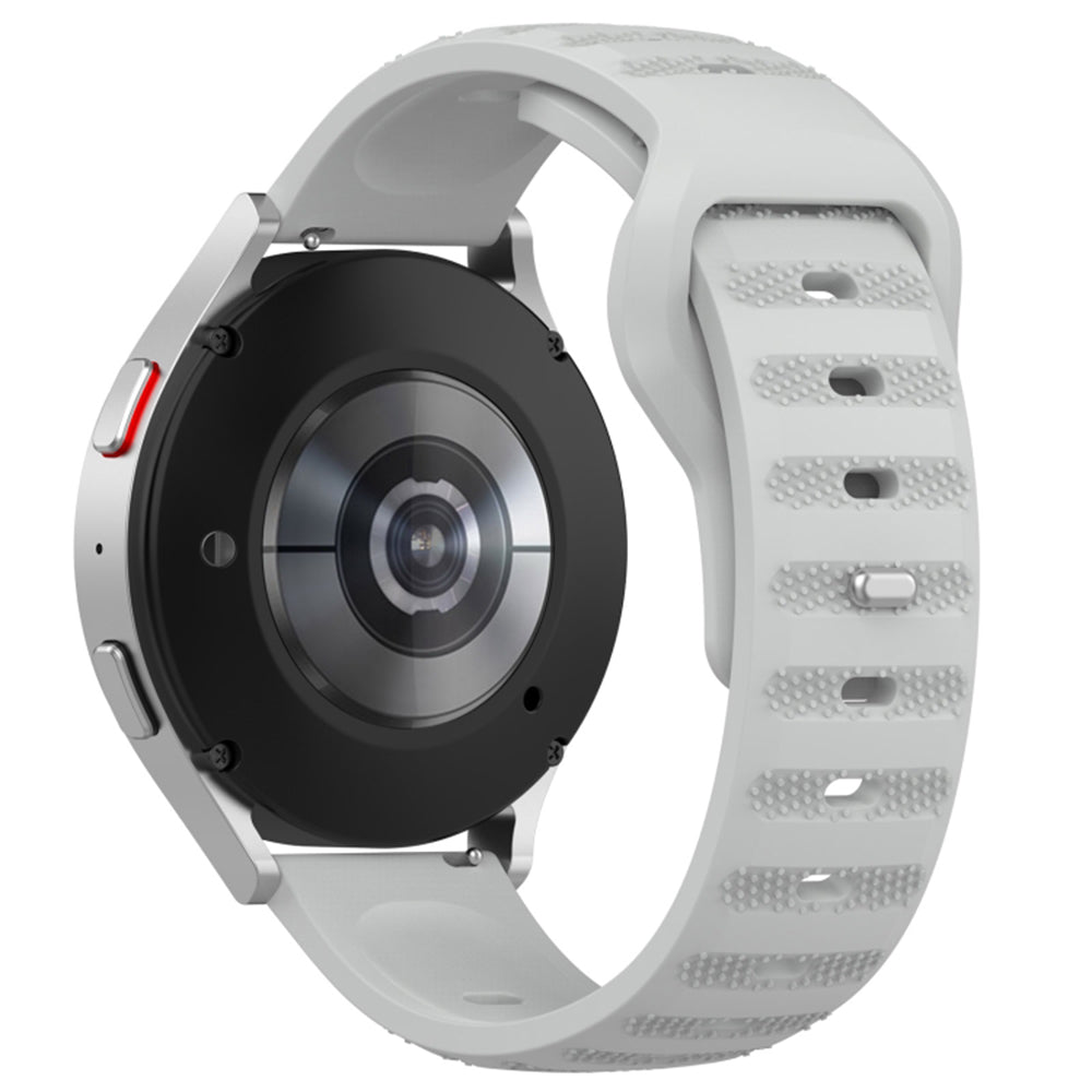 Λουράκι Techsuit W050 για Samsung Galaxy Watch / Huawei Watch Series, 20mm, Γκρι