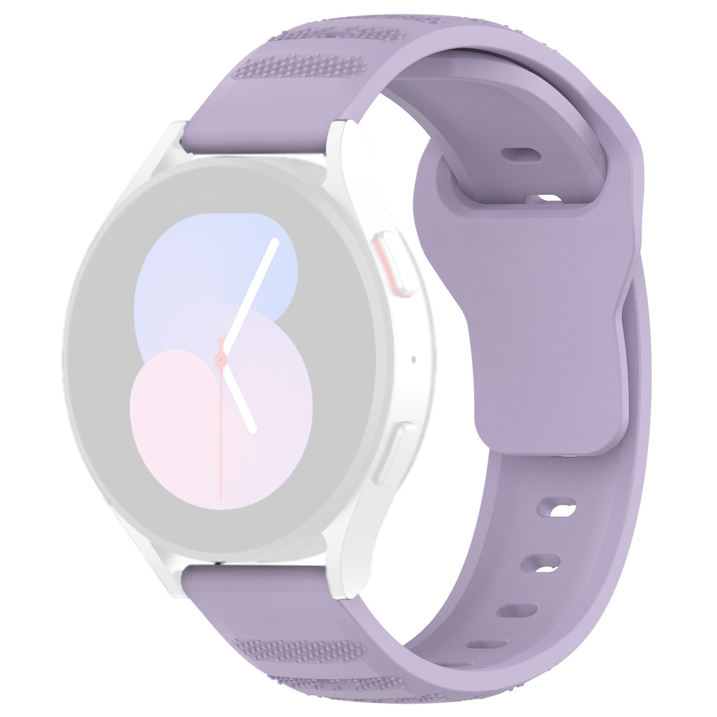 Λουράκι Techsuit W050 για Samsung Galaxy Watch / Huawei Watch Series, 20mm, Μωβ