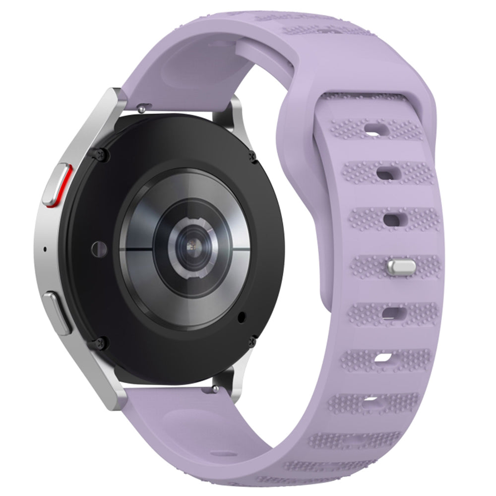 Λουράκι Techsuit W050 για Samsung Galaxy Watch / Huawei Watch Series, 20mm, Μωβ