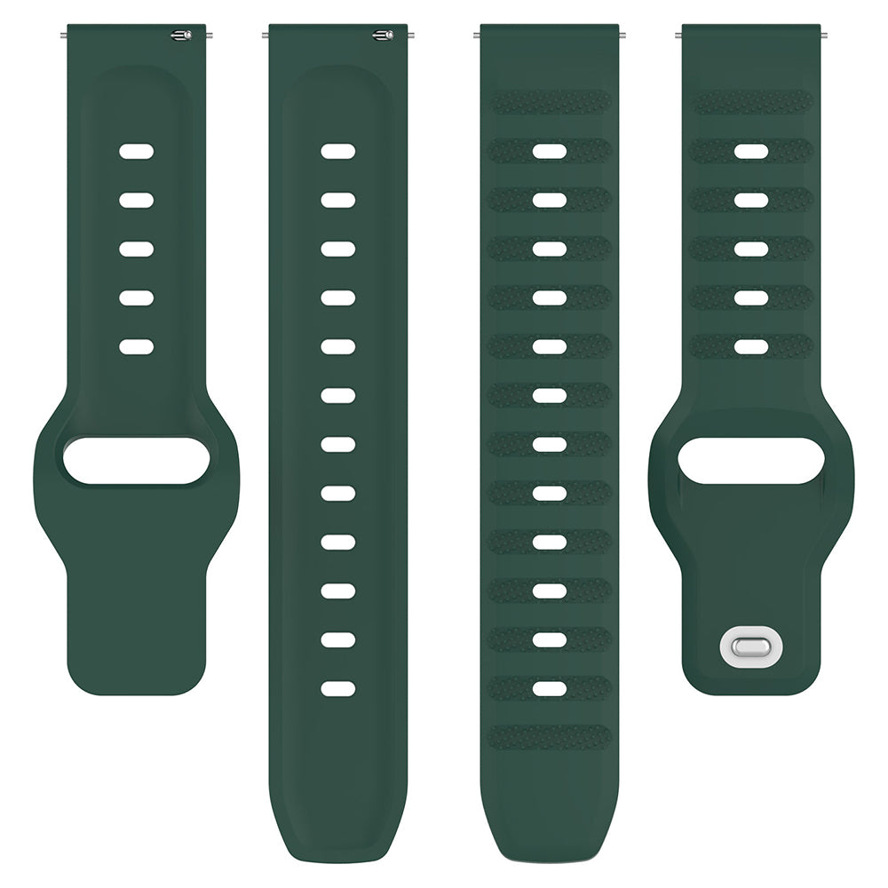 Λουράκι Techsuit W050 για Samsung Galaxy Watch / Huawei Watch Series, 20mm, Πράσινο