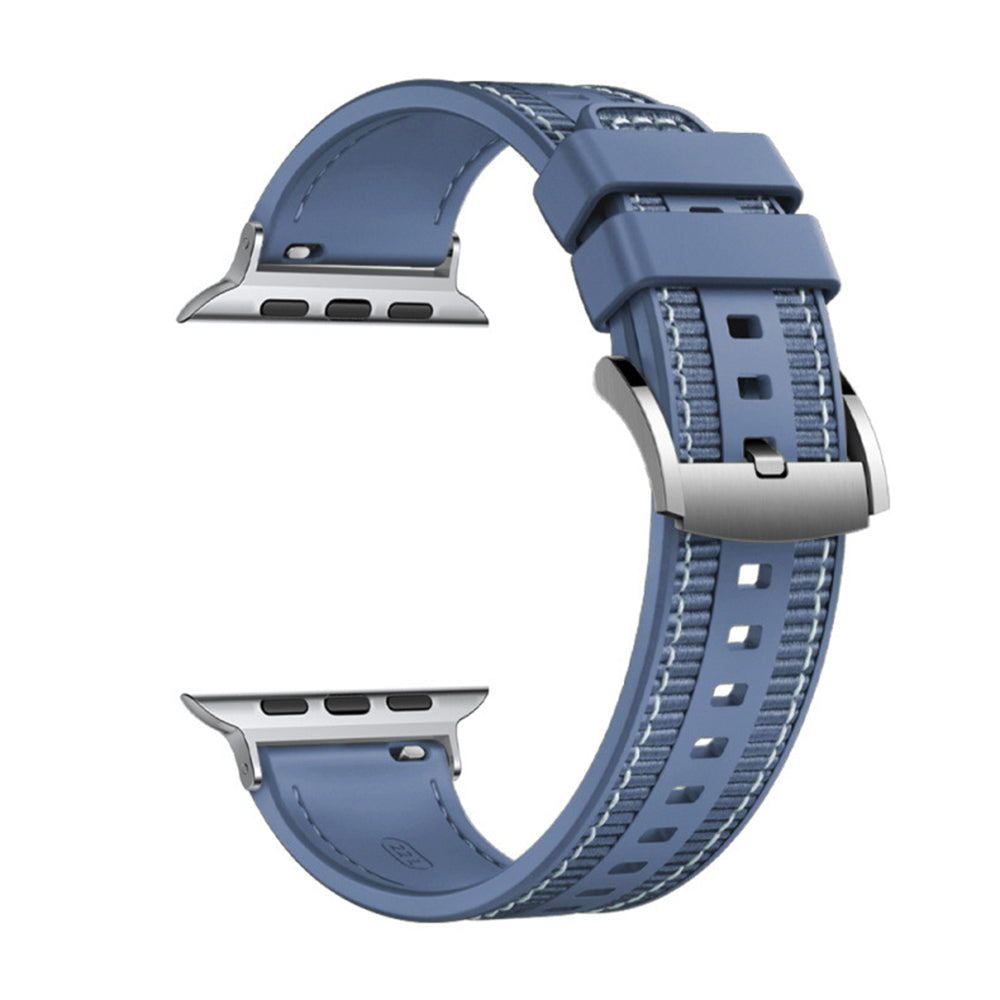 Λουράκι Techsuit W051 για Apple Watch 42mm / 41mm / 40mm / 38mm Series, Σκούρο Μπλε