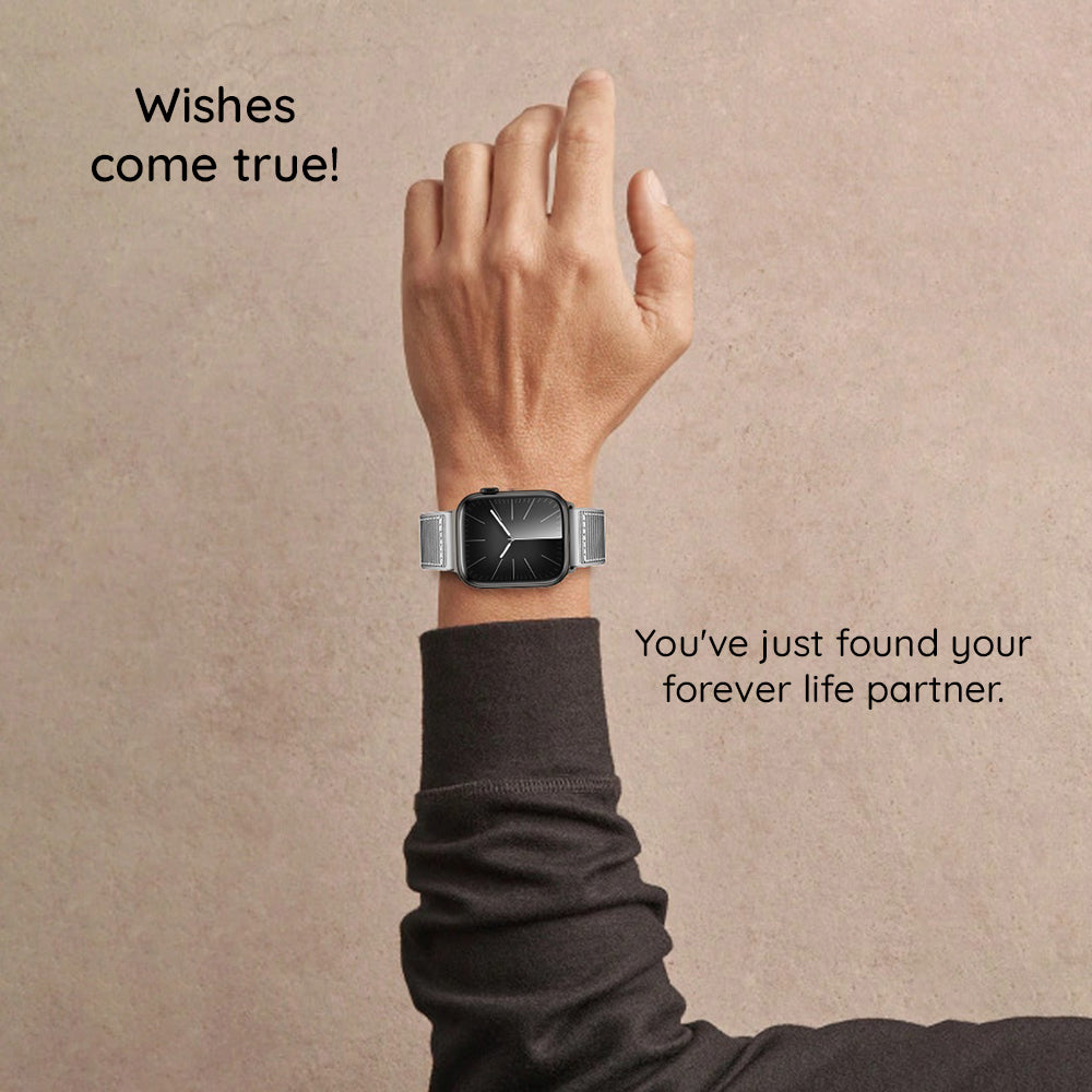 Λουράκι Techsuit W051 για Apple Watch 42mm / 41mm / 40mm / 38mm Series, Μαύρο