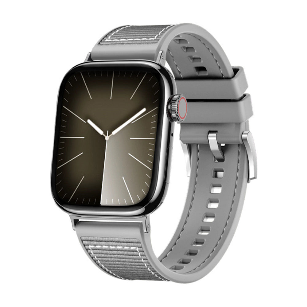 Λουράκι Techsuit W051 για Apple Watch 49mm / 46mm / 45mm / 44mm / 42mm Series, Γκρι