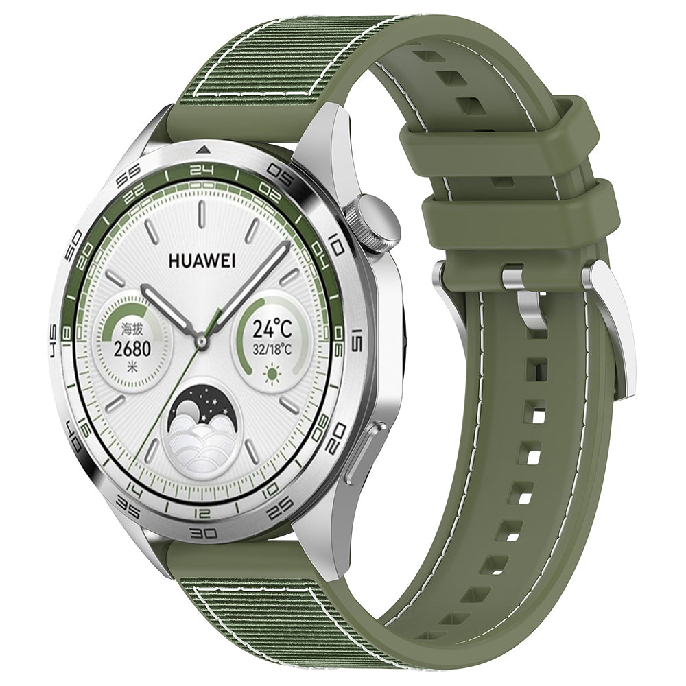 Λουράκι Techsuit W051 για Huawei Watch / Xiaomi Watch Series, 22mm, Πράσινο