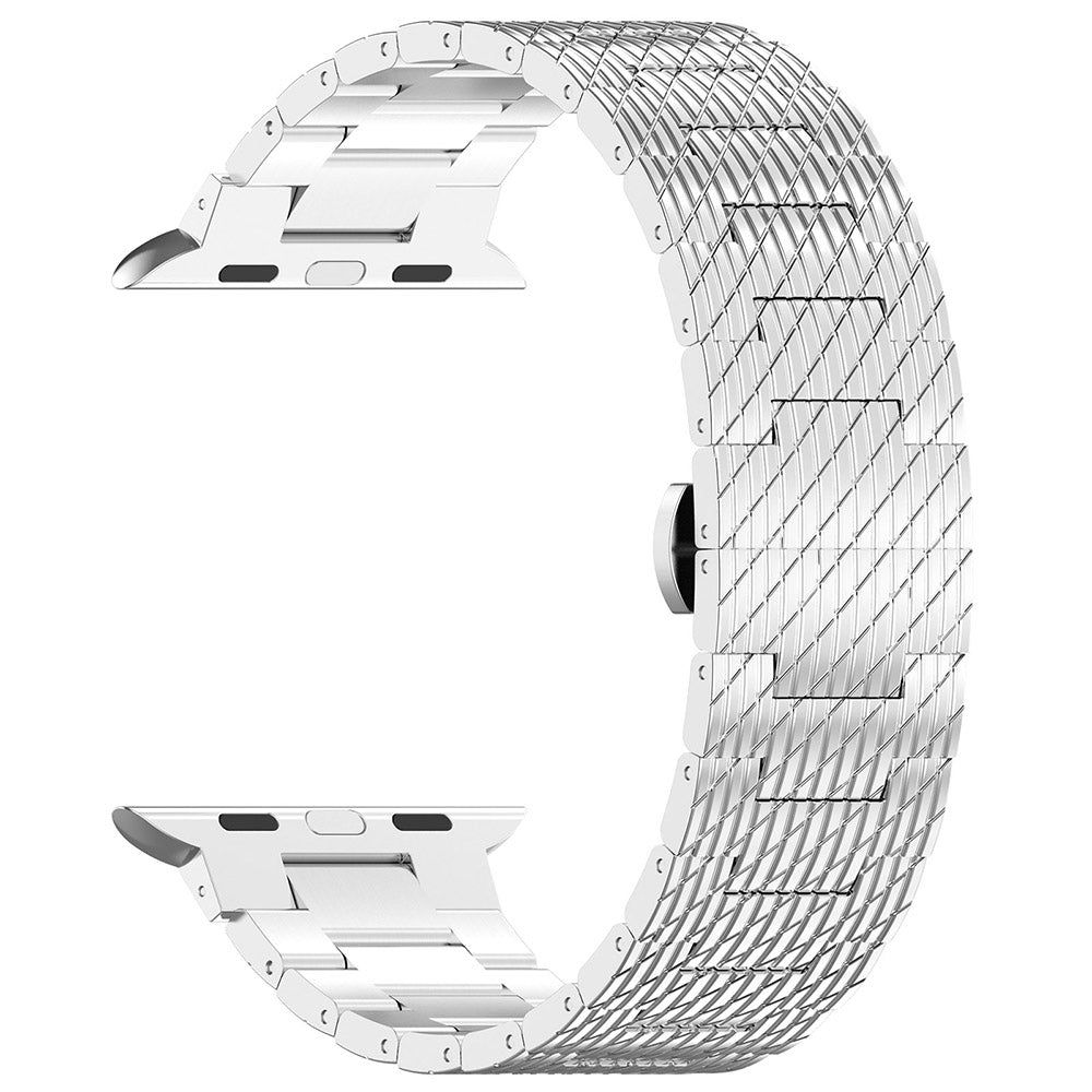 Λουράκι Techsuit W052 για Apple Watch 49mm / 46mm / 45mm / 44mm / 42mm Series, Ασημί