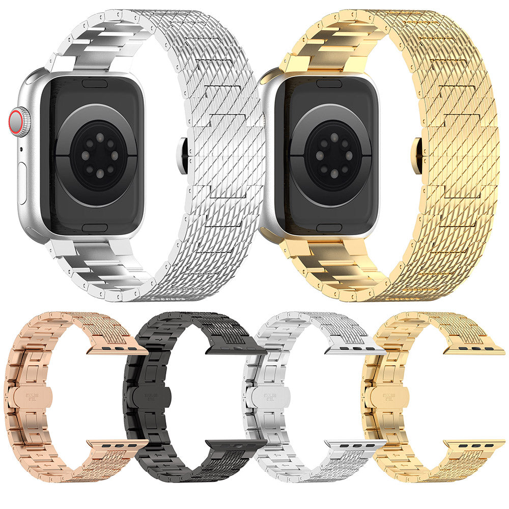 Λουράκι Techsuit W052 για Apple Watch 49mm / 46mm / 45mm / 44mm / 42mm Series, Ασημί
