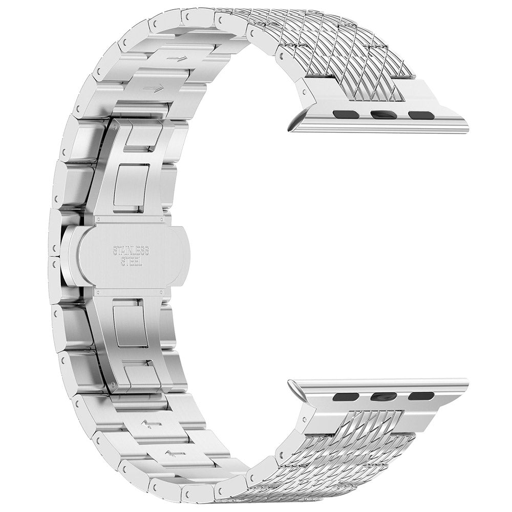 Λουράκι Techsuit W052 για Apple Watch 49mm / 46mm / 45mm / 44mm / 42mm Series, Ασημί