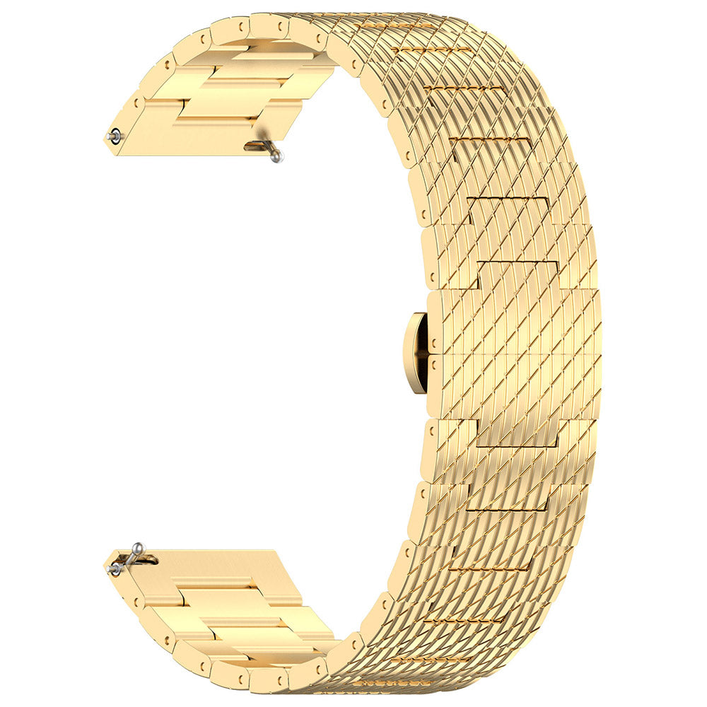 Λουράκι Techsuit W052 για Samsung Galaxy Watch / Huawei Watch Series, 20mm, Χρυσό