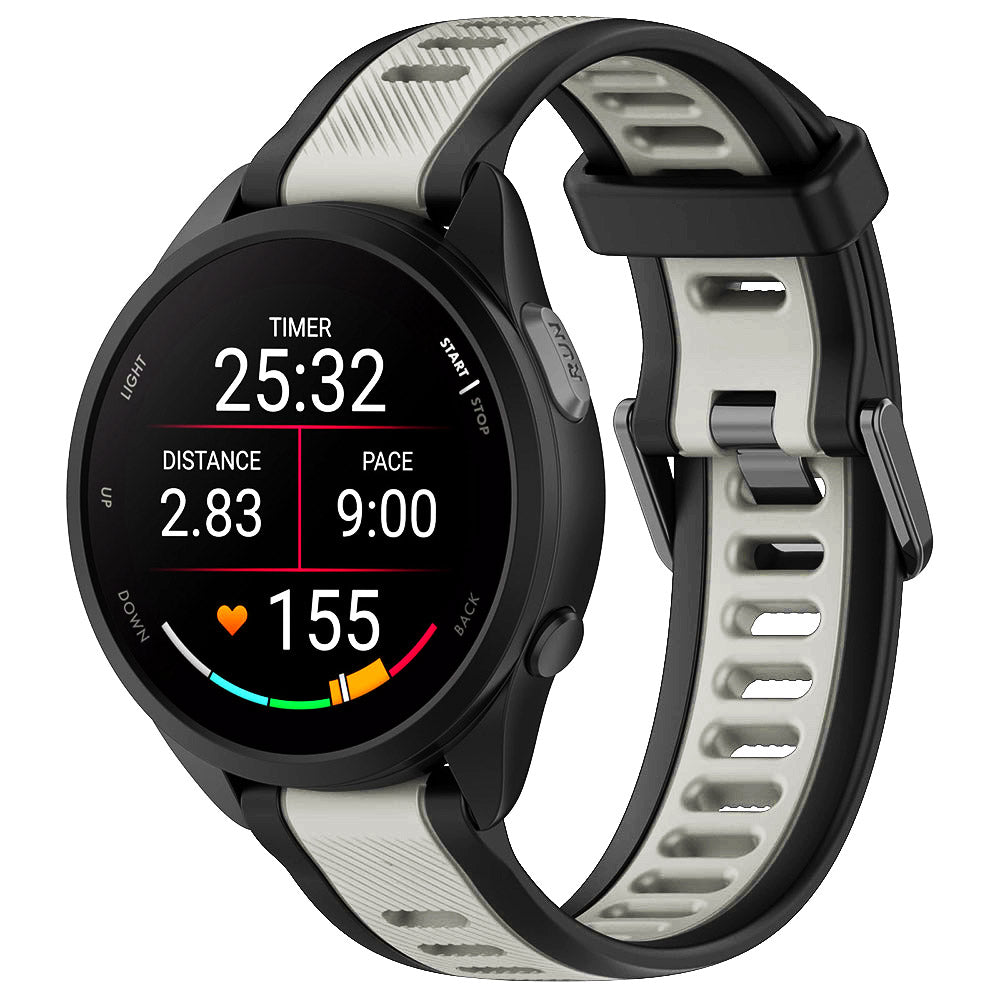 Techsuit W053 Strap for Huawei Watch / Garmin Watch Series, 18mm, Gray