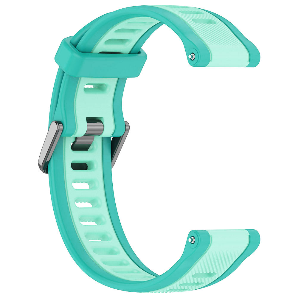 Λουράκι Techsuit W053 για Huawei Watch / Garmin Watch Series, 18mm, Τυρκουάζ