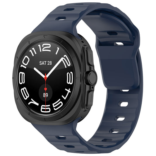 Λουράκι Techsuit W055 για Samsung Galaxy Watch Ultra, Μπλε Ναυτικό