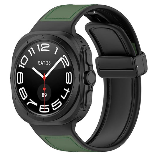Λουράκι Techsuit W056 για Samsung Galaxy Watch Ultra, Πράσινο