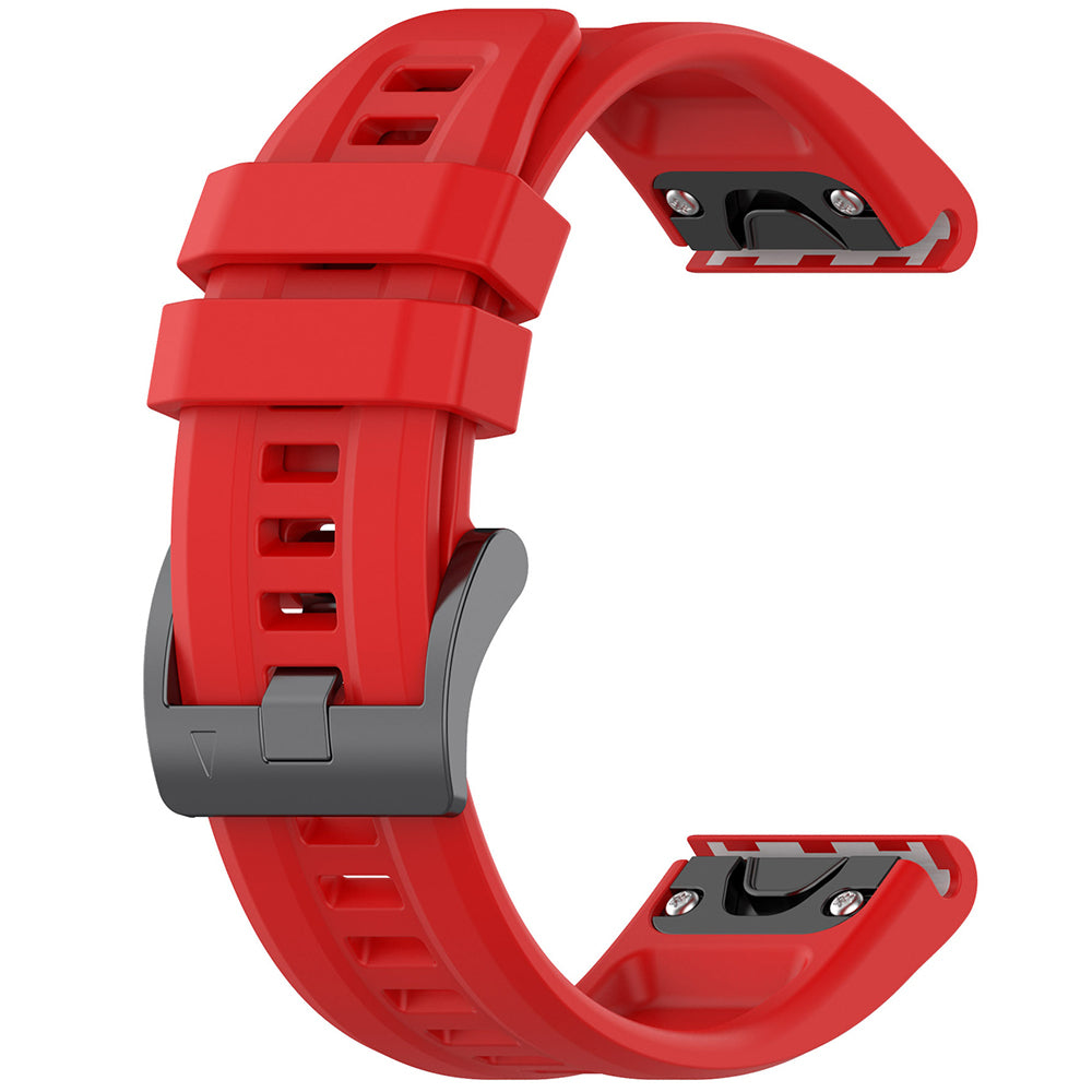 Techsuit W060 Strap for Garmin Instinct / Approach / Fenix Watch Series, 20mm, Red