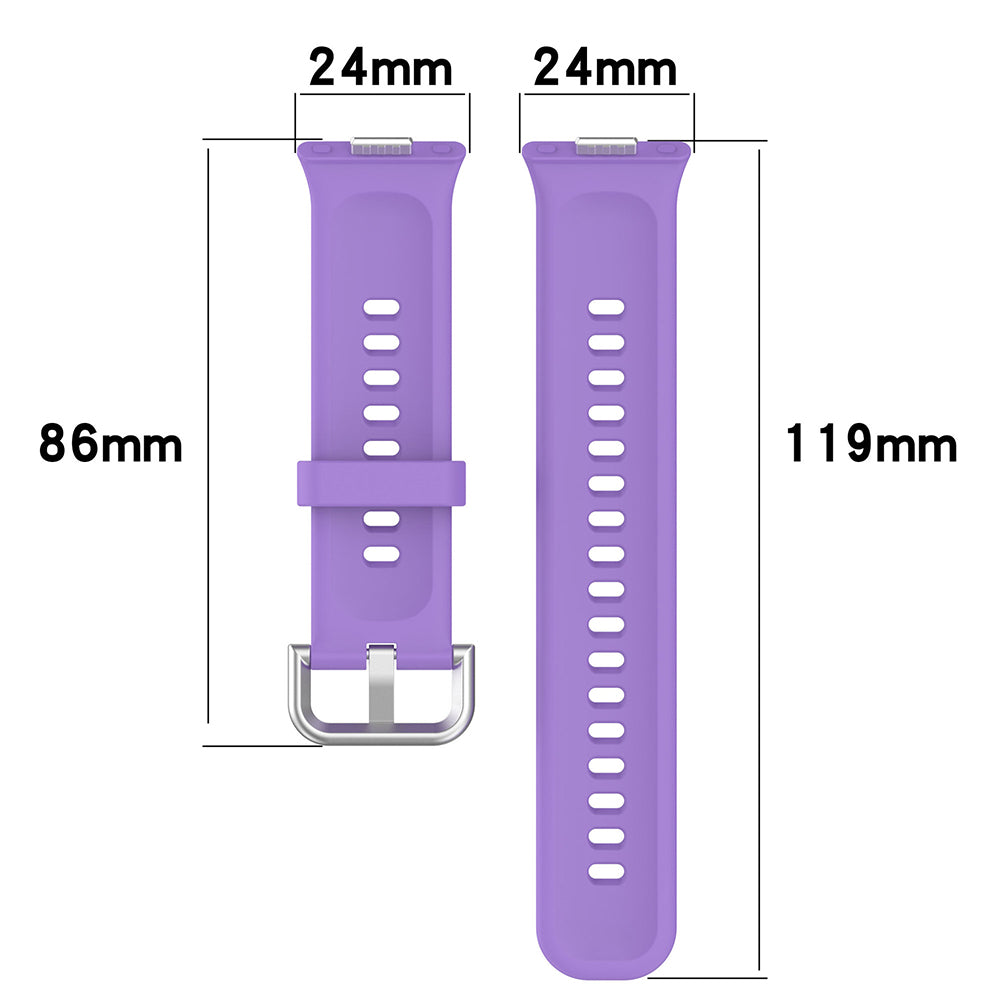 Λουράκι Techsuit W061 για Huawei Watch Fit 5 Pro / Fit 5 / Fit 4 Pro / Fit 4 / Fit 3, Μωβ
