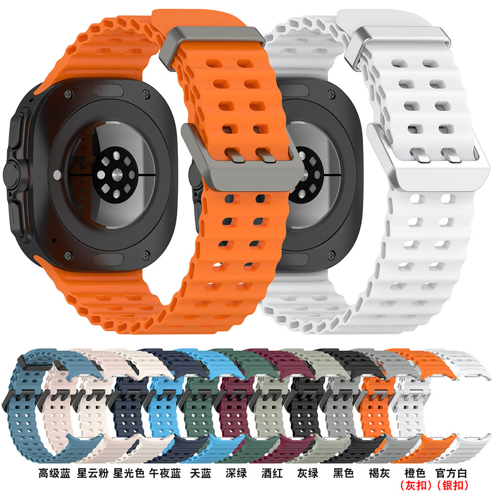 Λουράκι Techsuit W062 για Samsung Galaxy Watch Ultra, Μπλε Ναυτικό