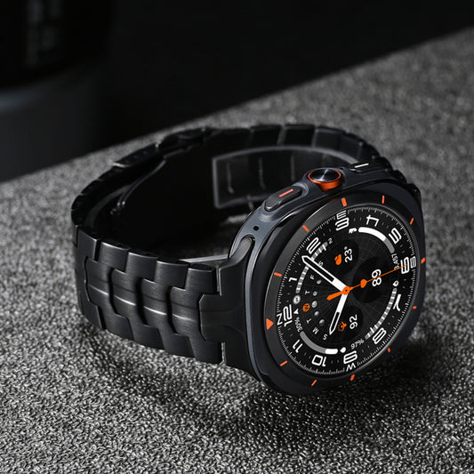 Λουράκι Techsuit W063 για Samsung Galaxy Watch Ultra, Μαύρο