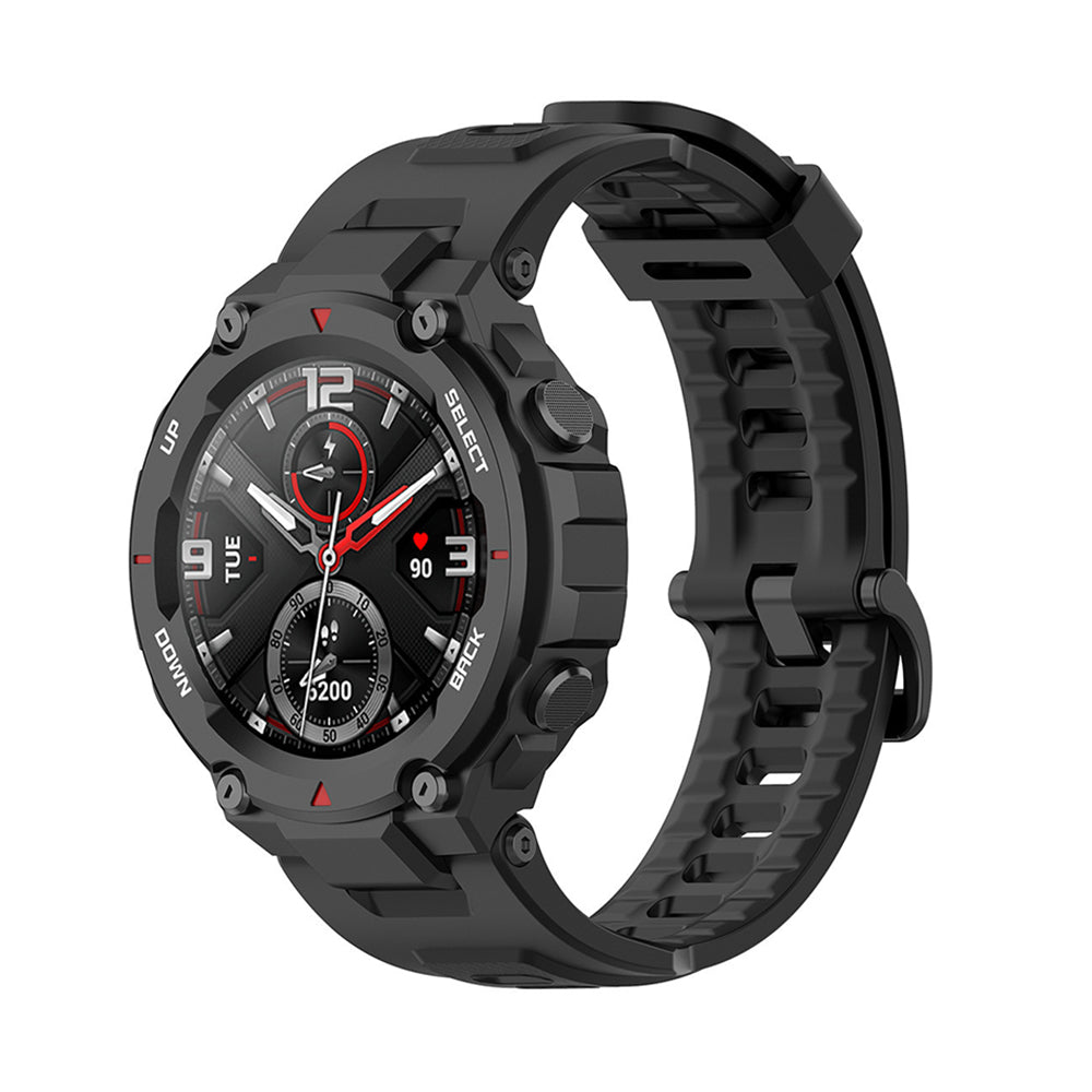 Λουράκι Techsuit W067 για Amazfit T-Rex Pro / T-Rex, Μαύρο