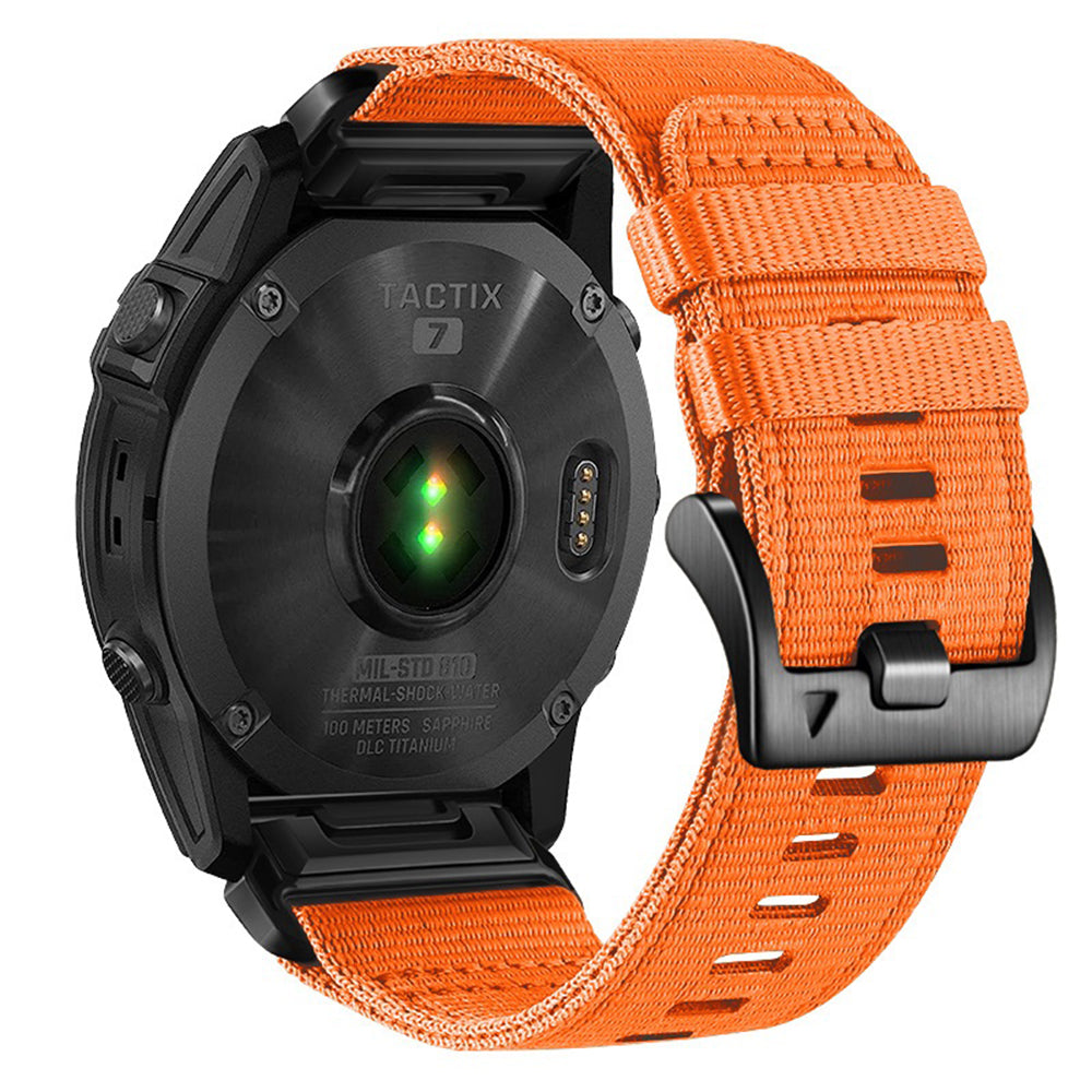 Λουράκι Techsuit W070 για Garmin Watch Fenix Series, 26mm, Πορτοκαλί