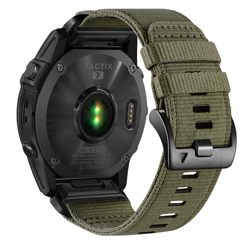 Λουράκι Techsuit W070 για Garmin Watch Fenix Series, 26mm, Σκούρο Πράσινο