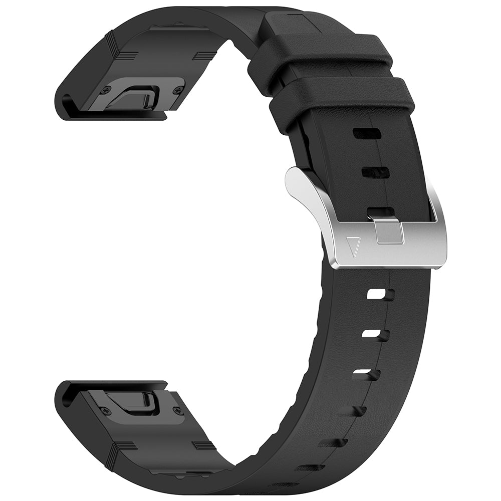 Λουράκι Techsuit W071 για Garmin Watch Fenix Series, 26mm, Μαύρο