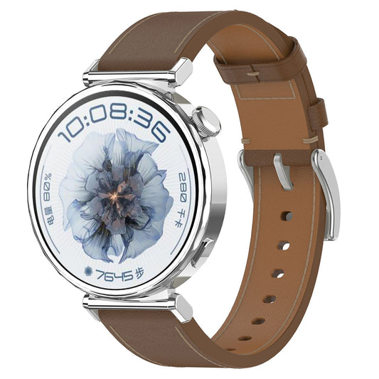 Λουράκι Techsuit W073 για Huawei Watch / Garmin Watch Series, 18mm, Καφέ