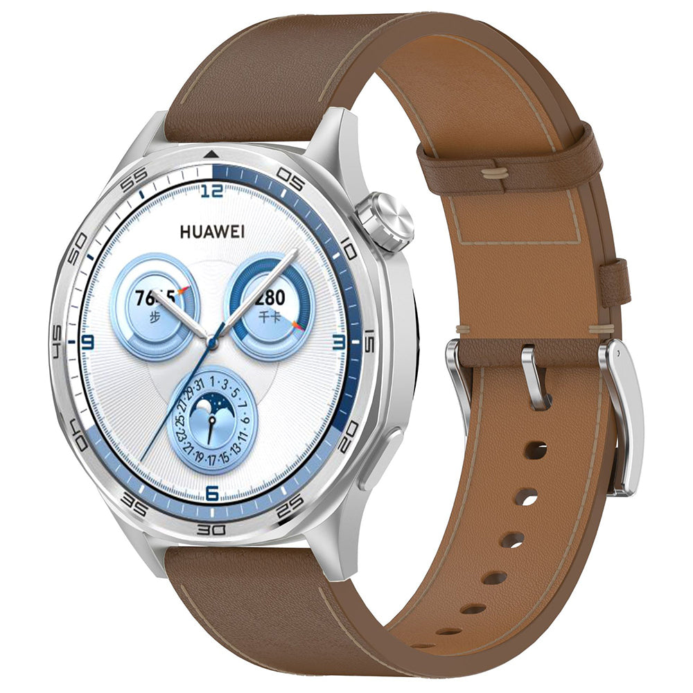 Λουράκι Techsuit W073 για Samsung Galaxy Watch / Huawei Watch Series, 22mm, Καφέ