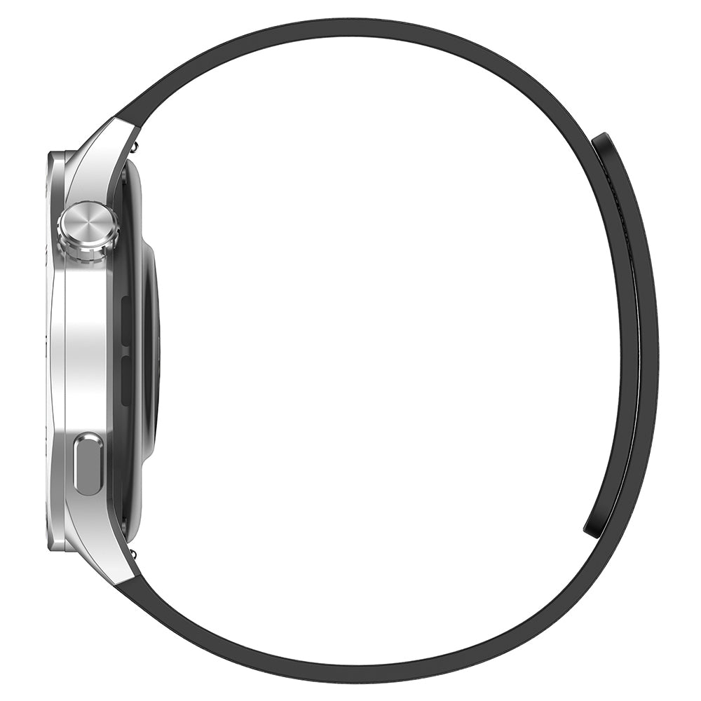 Λουράκι Techsuit W074 για Huawei Watch / Garmin Watch Series, 18mm, Μαύρο Πορτοκαλί