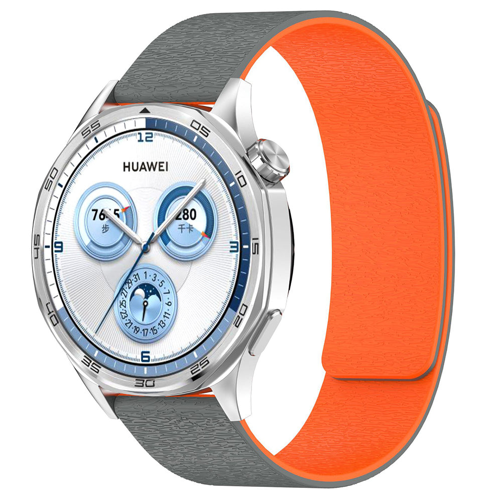 Λουράκι Techsuit W074 για Samsung Galaxy Watch Series, Γκρι Πορτοκαλί
