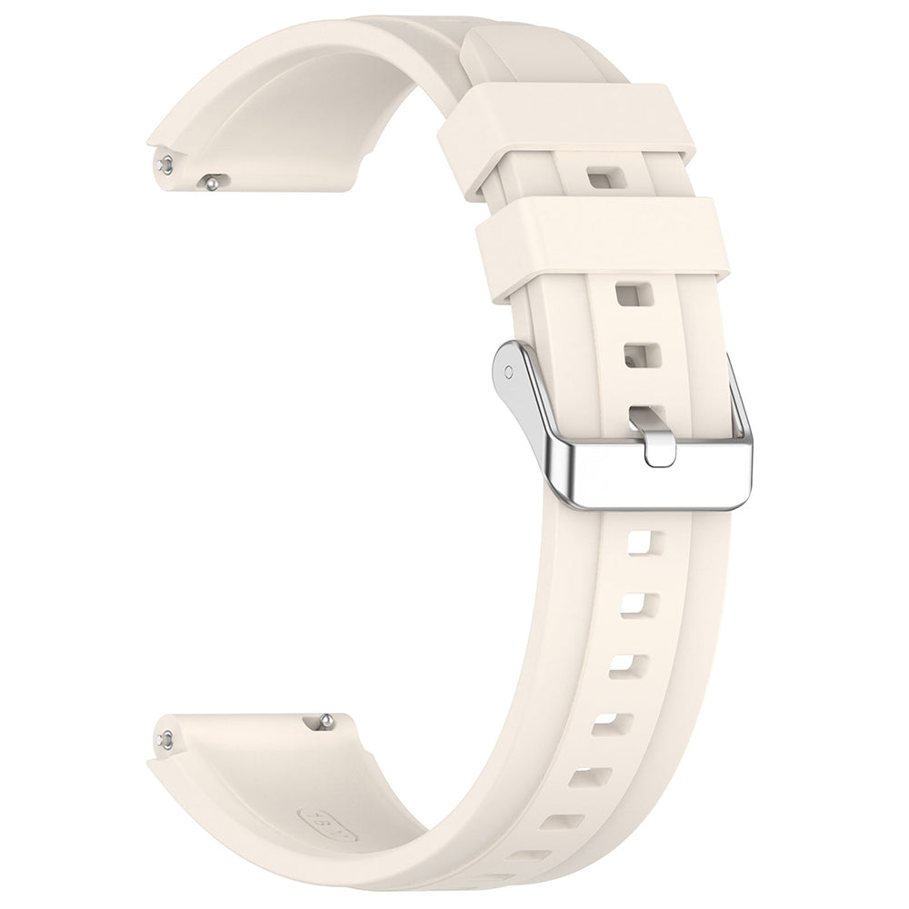 Techsuit W075 Strap for Huawei Watch / Garmin Watch Series, 18mm, Beige